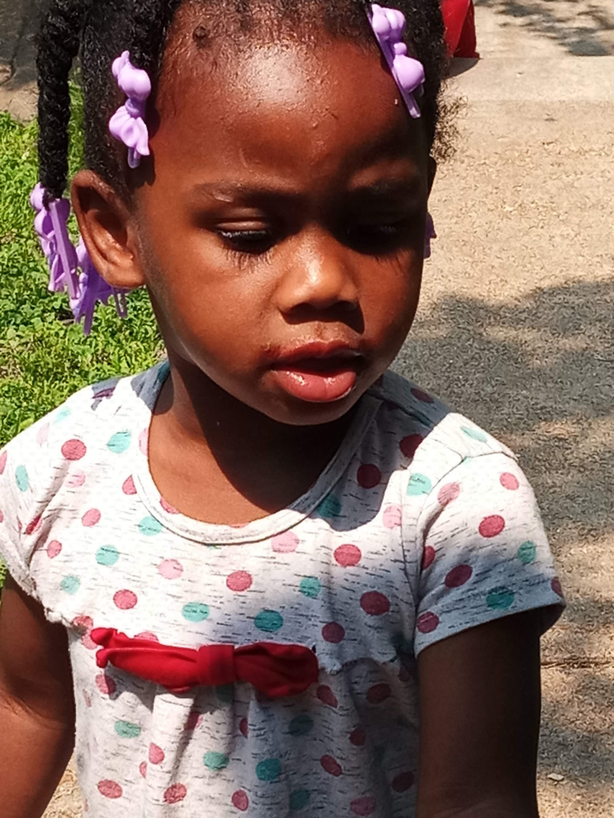 3 years old: Kennedi Powell